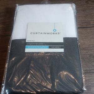curtainworks Accents - Curtainworks kendall one grommet panel curtainworks Accents - Curtainworks kendall one grommet panel